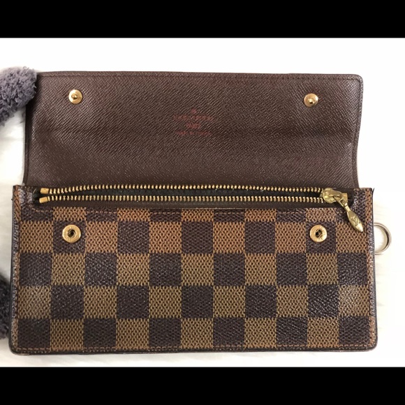 Preloved LV DE Portefeuille Accordeon Long Wallet - Picture 6 of 8